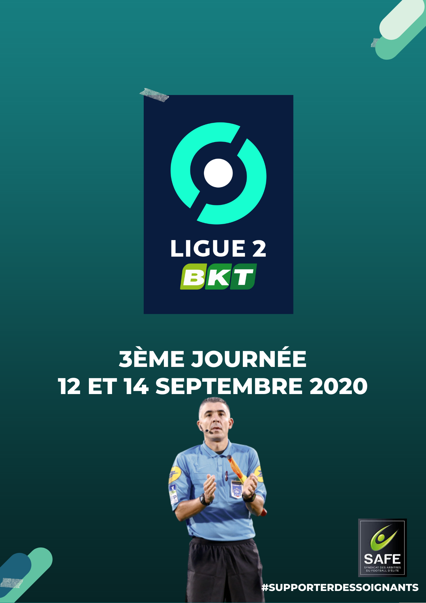 Désignations 3ème journée de Ligue 2